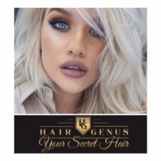 HAIRGENUS.whiteBlond52cm